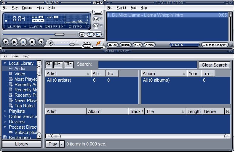 Winamp 5.8 media player now available with Windows 10 support Winamp-modern.jpg