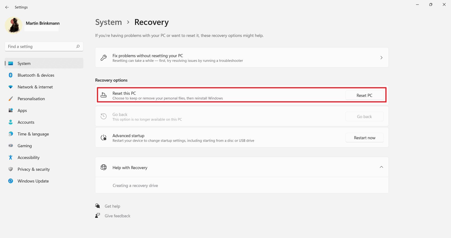 Windows 10 and 11 Wipe Feature leaves data behind in 21H2 windows-10-11-reset-pc.png
