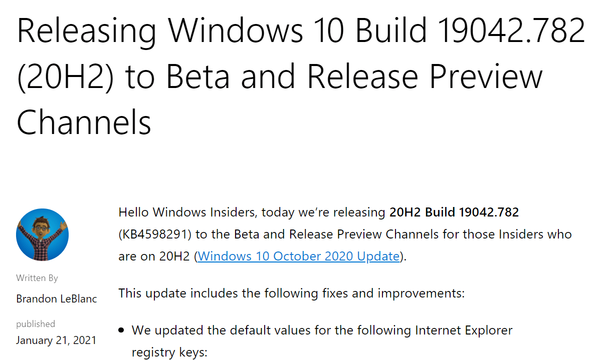Microsoft set to reverse Feature Update releases in 2021 windows-10-21h1.png