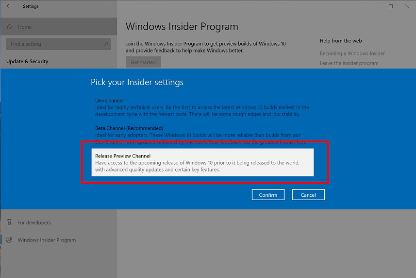 Windows 10 21H2 is now available for testing – here’s what’s new Windows-10-21H2-preview-channel.jpg
