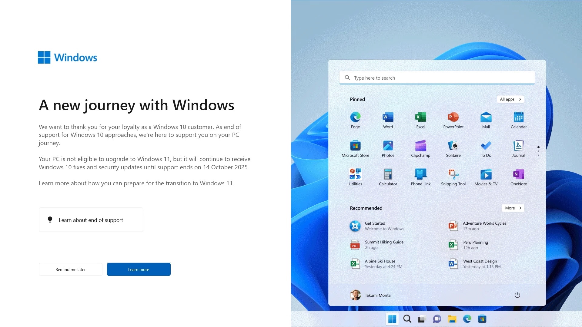 Microsoft confirms full-screen Windows 11 Copilot+ PCs ads on Windows 10 Windows-10-about-end-of-support-banner-1.jpg