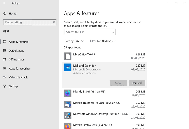 Microsoft, why is it still not possible to move all Windows apps to another location? windows-10-apps-move.png