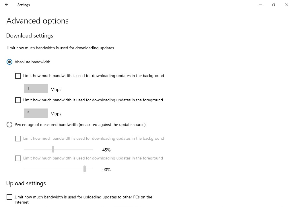 Everything new in Windows 10 May 2020 Update Windows-10-bandwidth-limit.jpg