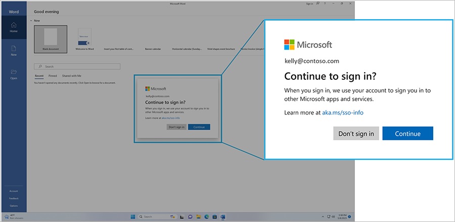 Windows 10 KB5043131 out with SSO changes (direct download .msu) Windows-10-continue-to-sign-in-alert.jpg