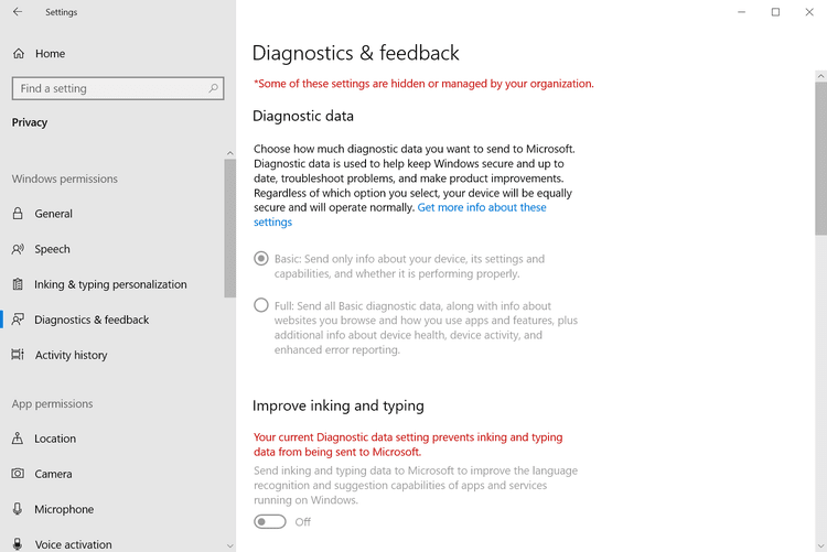 German Data Protection Agency: Windows 10 1909 Enterprise Telemetry can be fully disabled windows-10-diagnostic-data.png