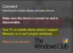 Your PC doesn’t support Miracast – Windows 10 error Windows-10-error-Your-PC-doesnt-support-Miracast-150x109.png