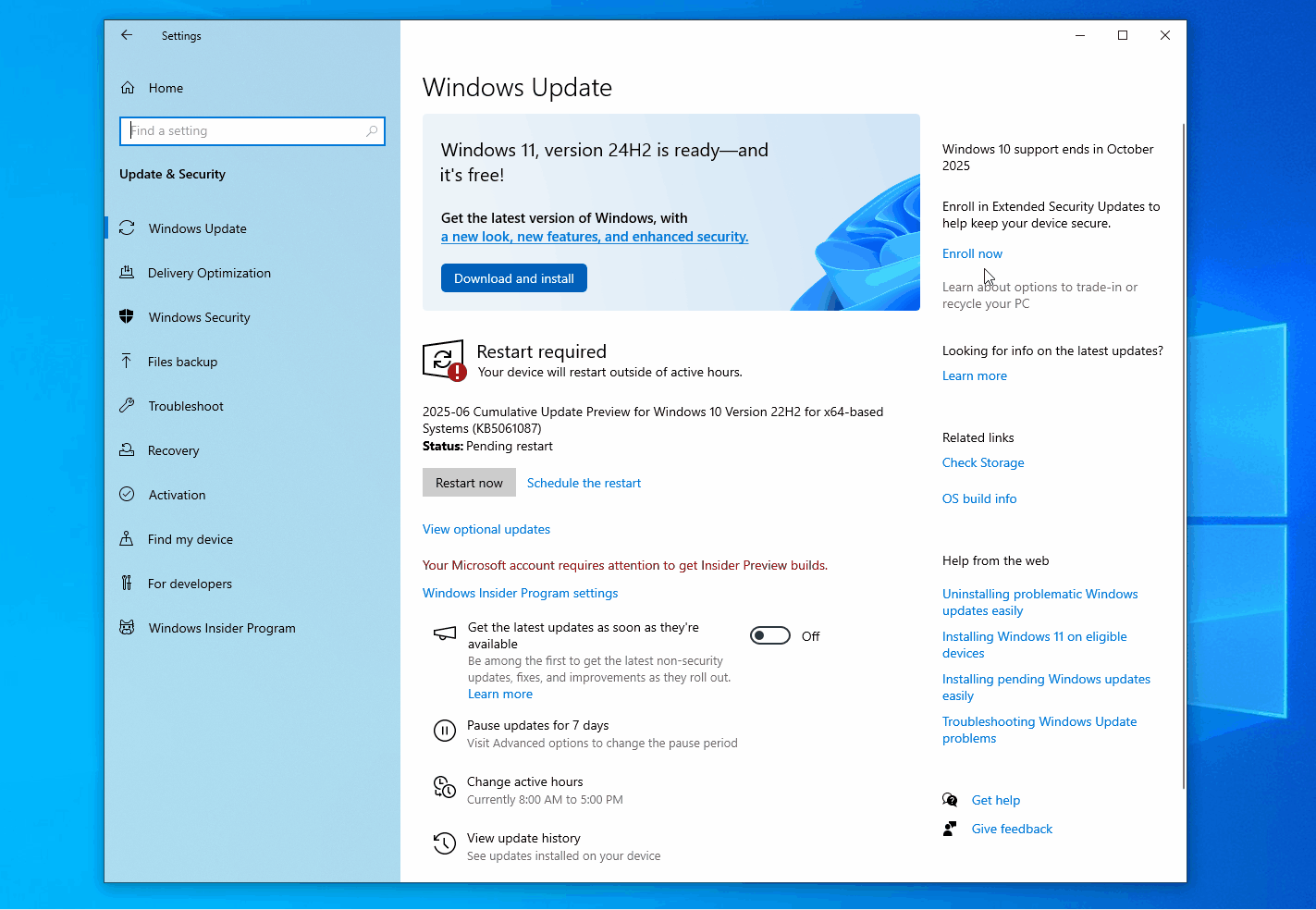 First look at “Stay on Windows 10 for free” ESU tool after October 14 Windows-10-ESU-enroll.gif