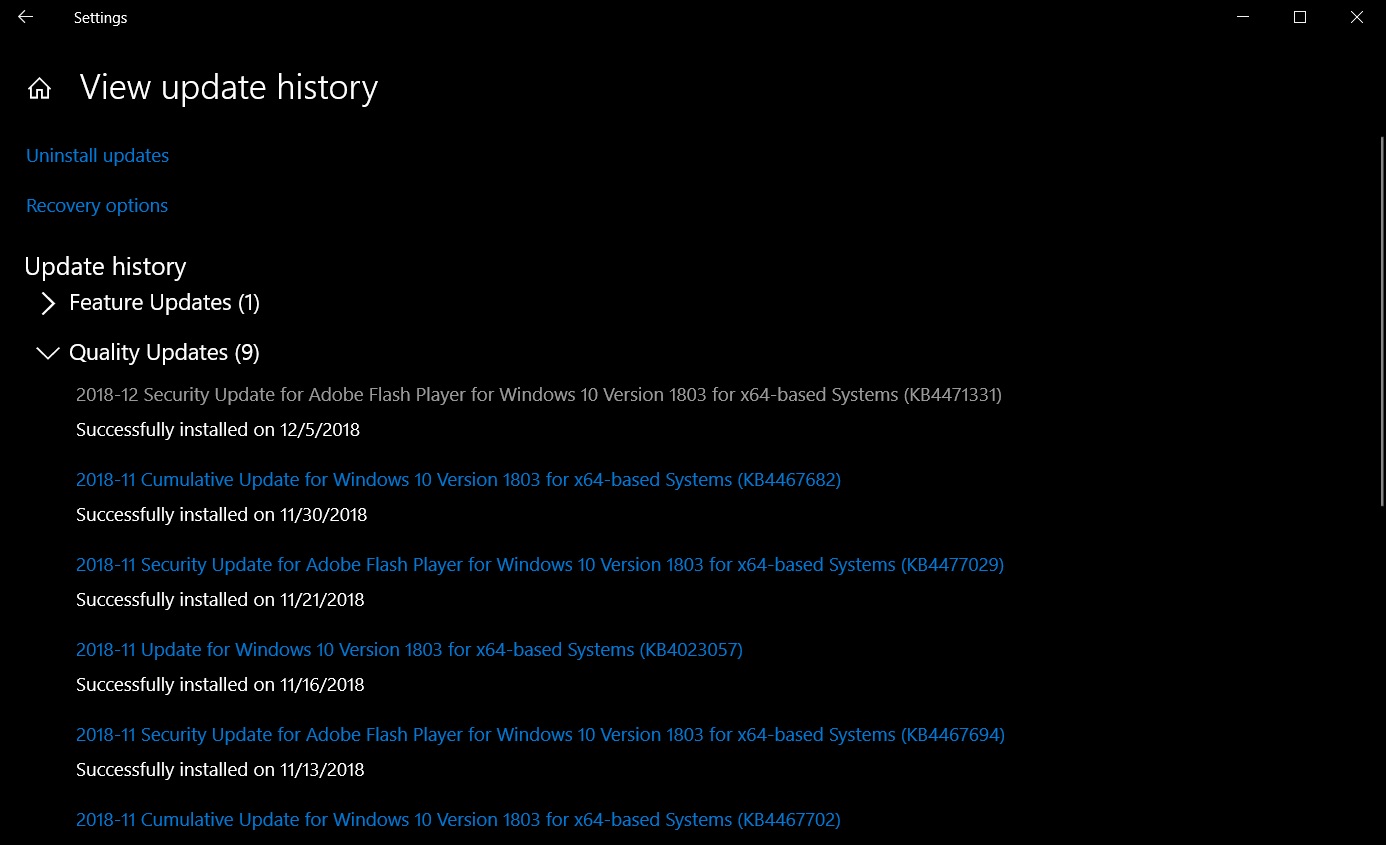 Adobe Flash Player KB4471331 update released for Windows 10 Windows-10-KB4471331.jpg