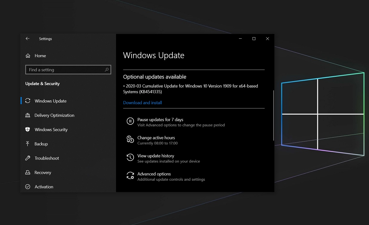 Windows 10 latest update is wrecking PCs for some users Windows-10-KB4541335.jpg