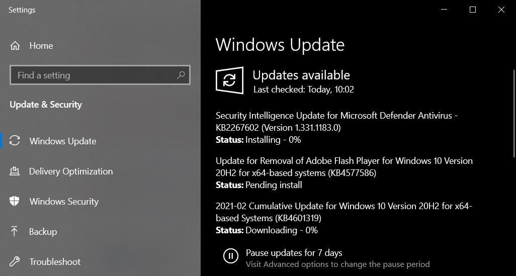 Windows 10 KB4577586 update is rolling out to remove Flash Player Windows-10-KB4577586.jpg