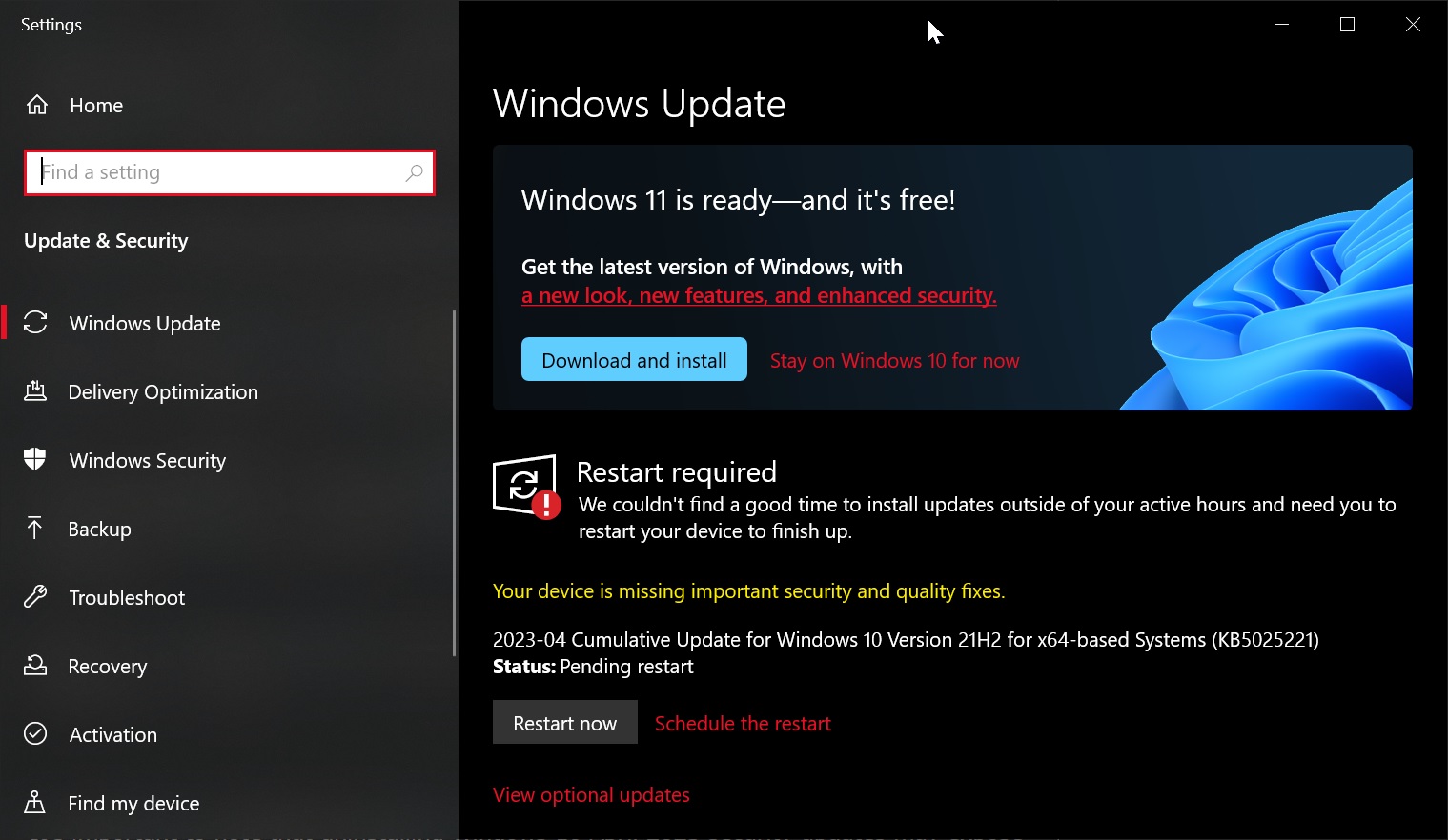 Windows 10 KB5025221 April 2023 Update causes new issues, including printer problems Windows-10-KB5025221-April-2023-update-issues.jpg