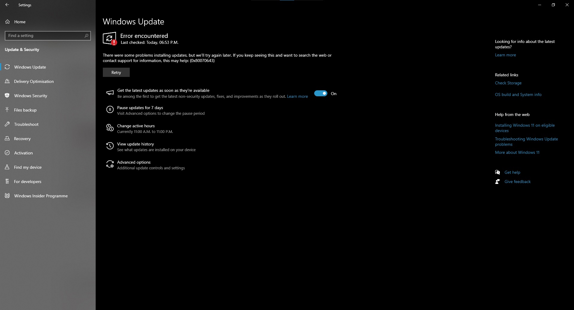 Windows 10 KB5034441 0x80070643 not fixed even after three months Windows-10-KB5034441-update-fails-with-0x80070643-1.jpg