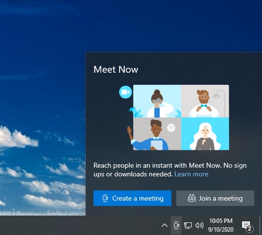 Windows 10 to get graphics listing pane, built-in conferencing tool Windows-10-Meet-Now.jpg