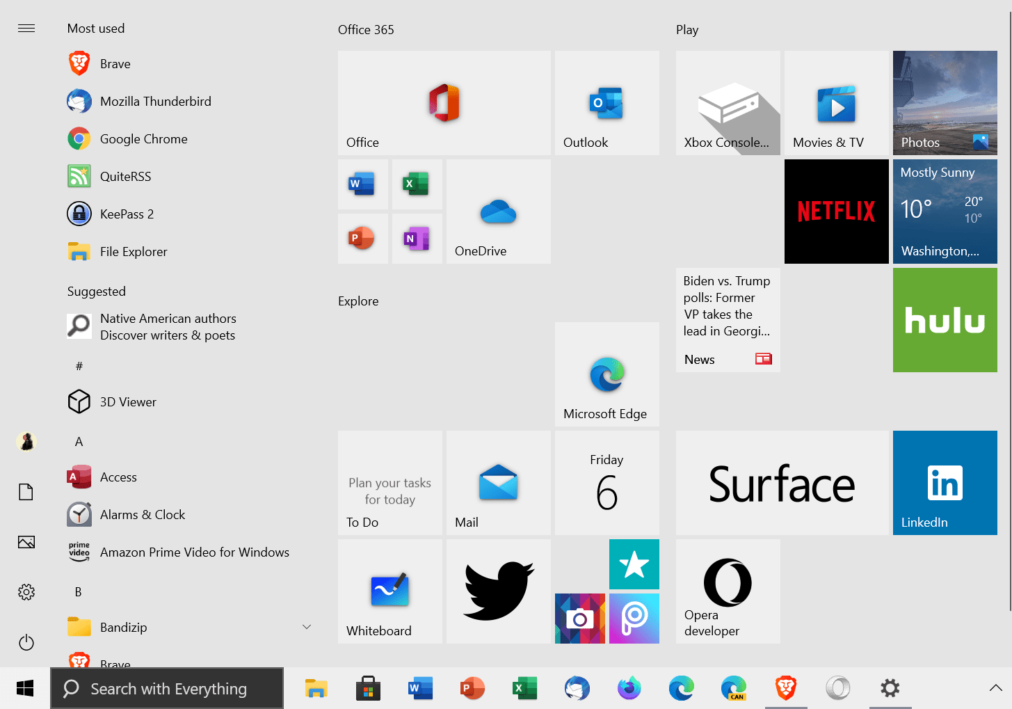 How to display or hide the apps you use most often in the Windows 10 Start Menu windows-10-most-used-apps.png