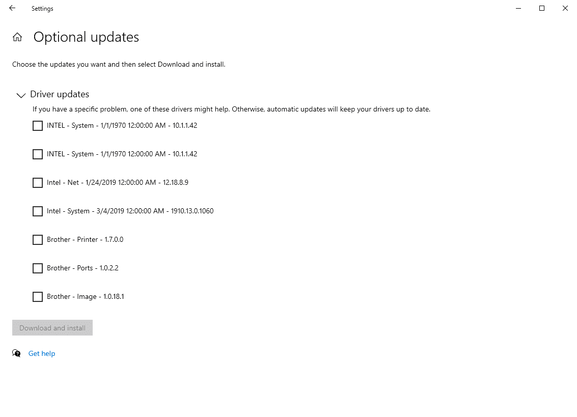 Should you install Windows 10's Optional Driver updates? windows-10-optional-driver-updates.png