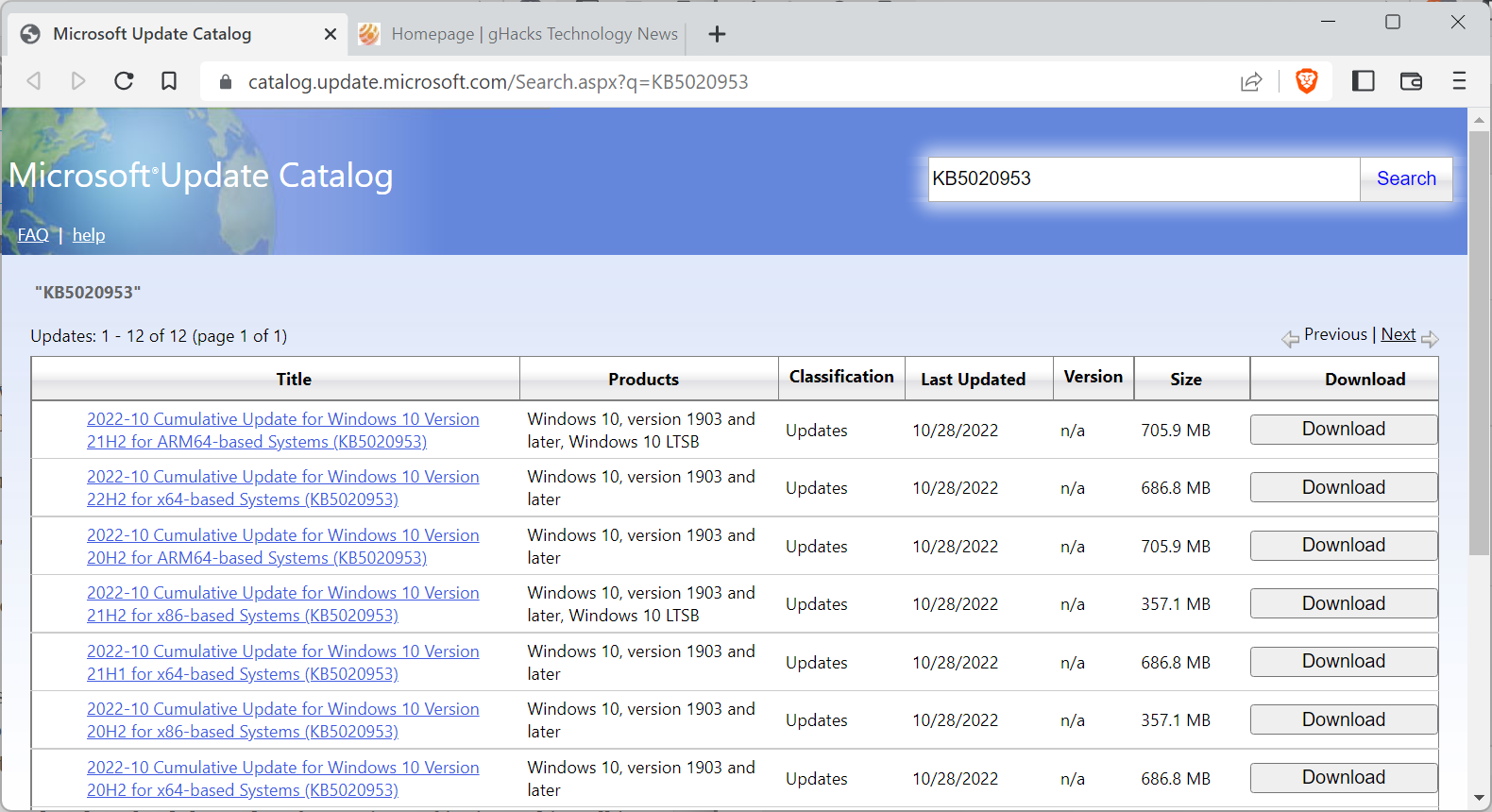 Windows 10: OneDrive app may close unexpectedly windows-10-out-of-band-update-kb5020953.png