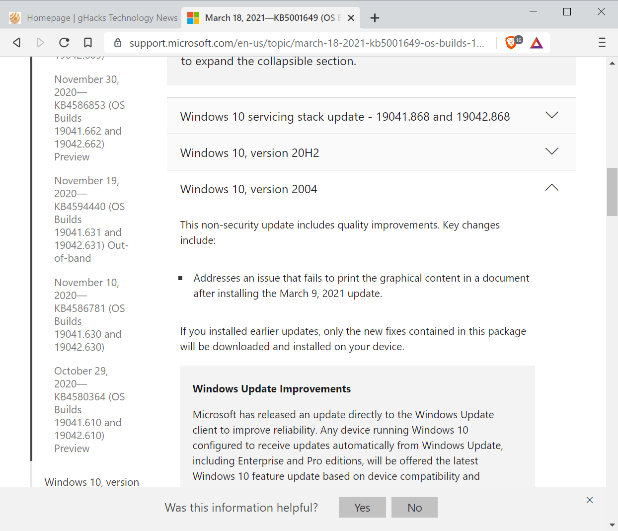 Microsoft releases second update to fix printing issues on Windows 10 windows-10-printing-fix-optional-update.png