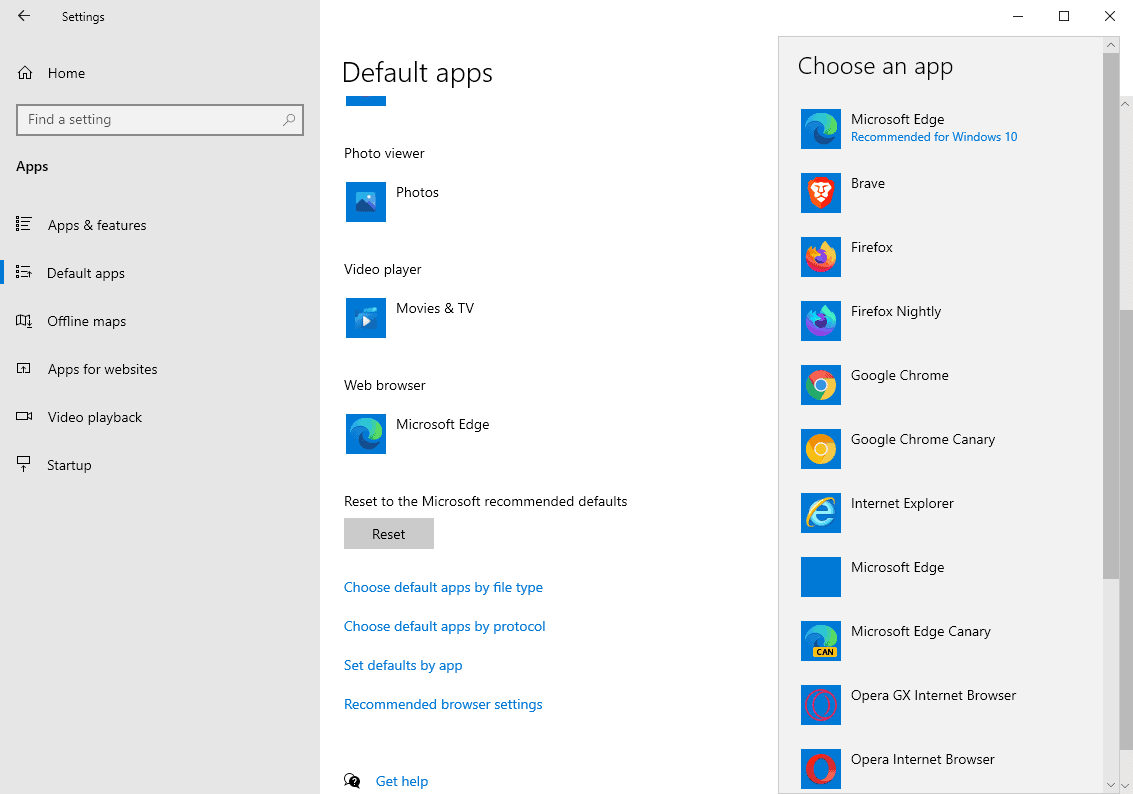 How to change default programs on Windows 11 windows-10-set-default-apps.png