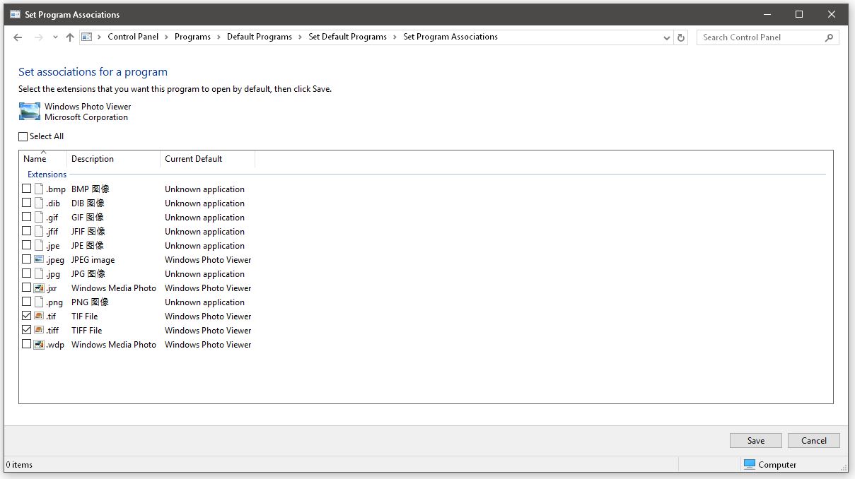 How to change default saving folders in Windows 10 windows-10-set-program-associations-jpg.jpg