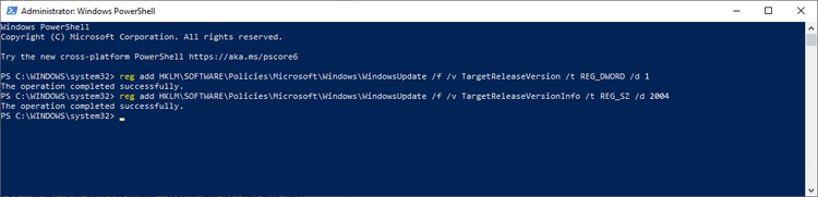 You can now set the target Windows 10 version in professional editions windows-10-set-target-feature-update-version.png