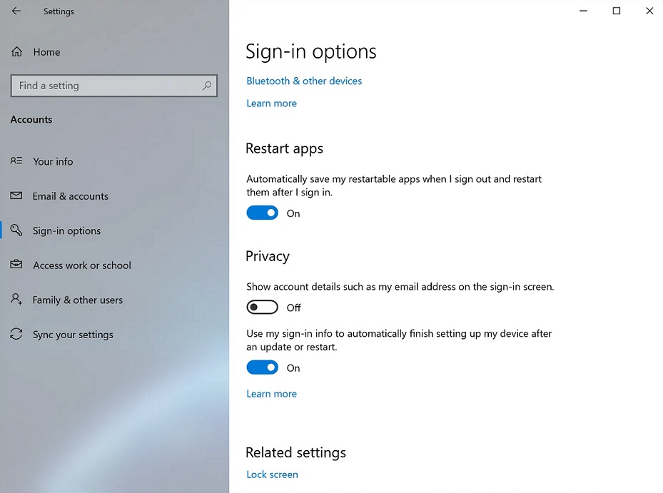 Windows 10’s next update will give you control over restartable apps Windows-10-sign-in-options.jpg