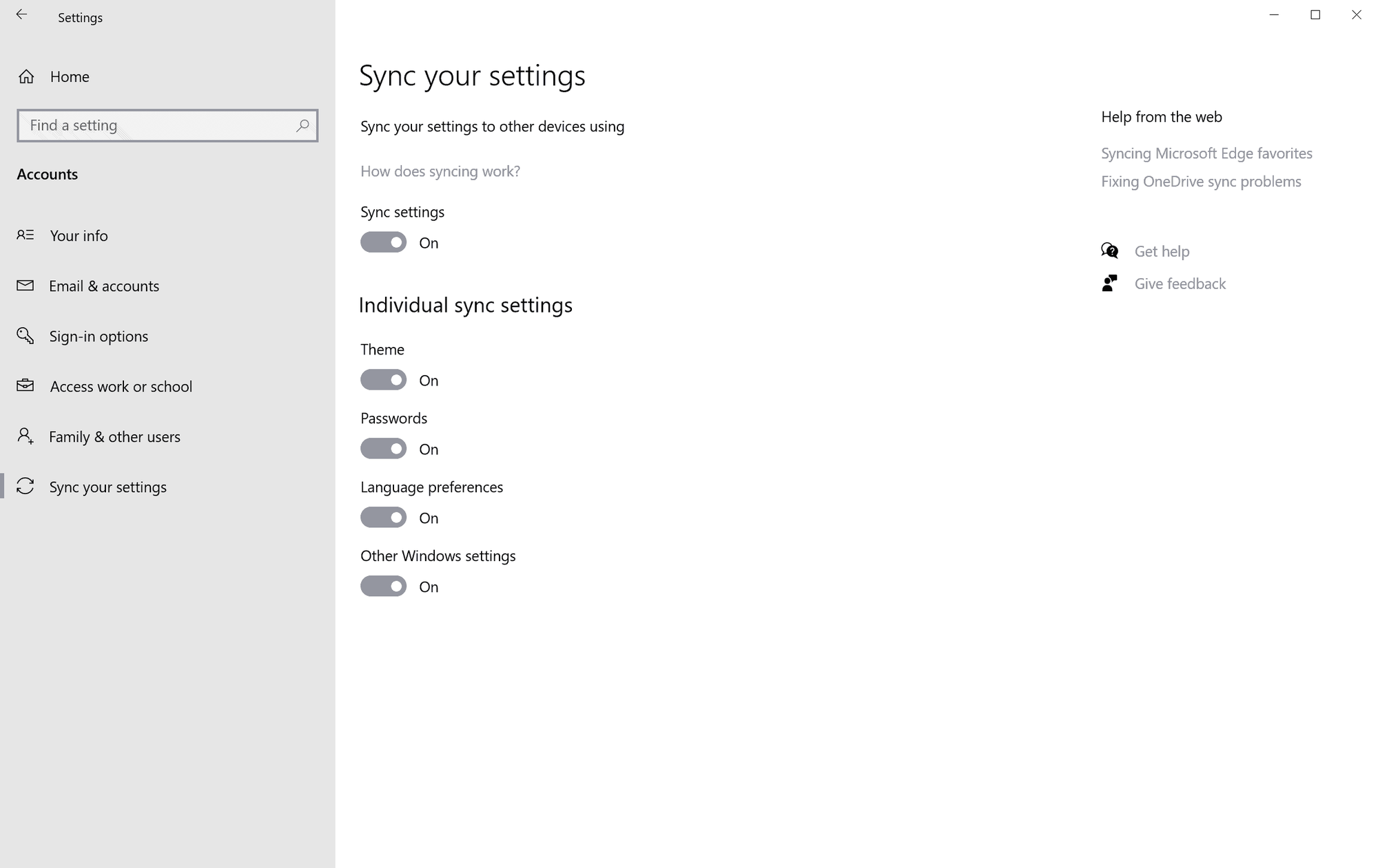 Windows 10's Sync Your Settings improves Windows 11 migrations, but it is late to the party windows-10-sync-your-settings.png