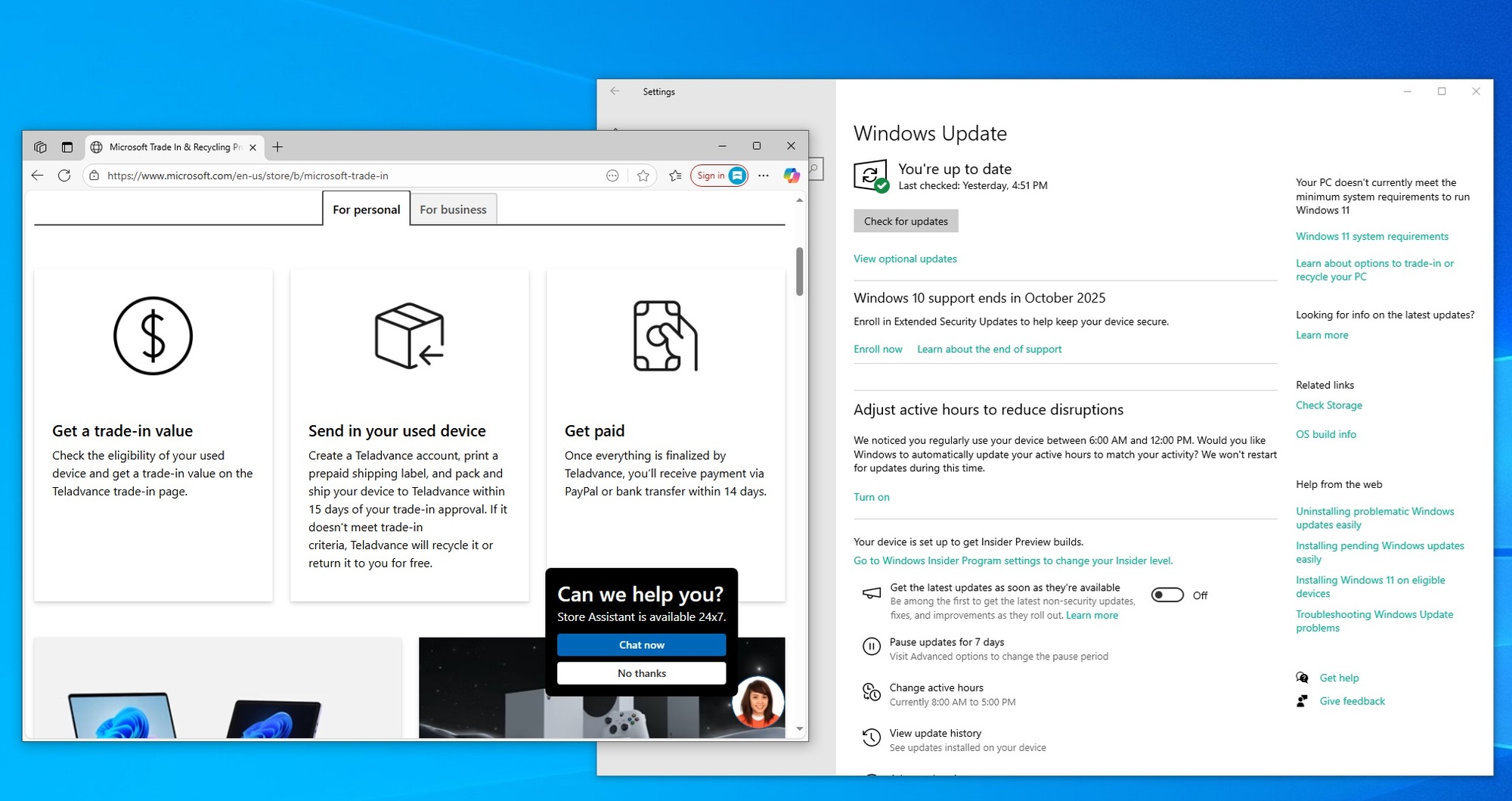 Microsoft wants you to recycle or trade-in your Windows 10 PC if it can’t be upgraded to... Windows-10-trade-in-PC-or-recycle.jpg