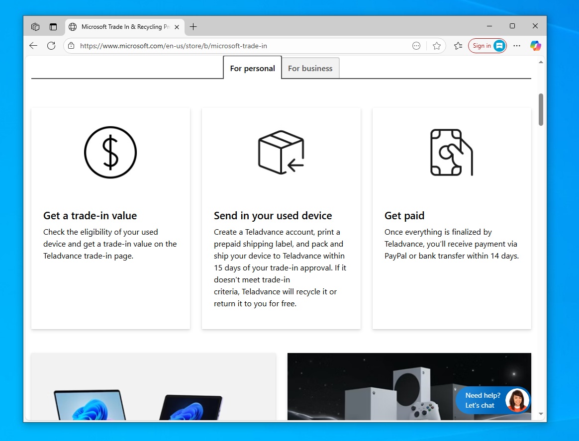 Microsoft wants you to recycle or trade-in your Windows 10 PC if it can’t be upgraded to... Windows-10-trade-in-program.jpg