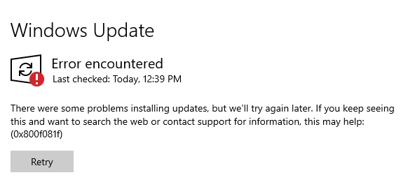 Windows 10’s important updates may fail to install, but there’s a fix Windows-10-update-error-0x800f081f.jpg