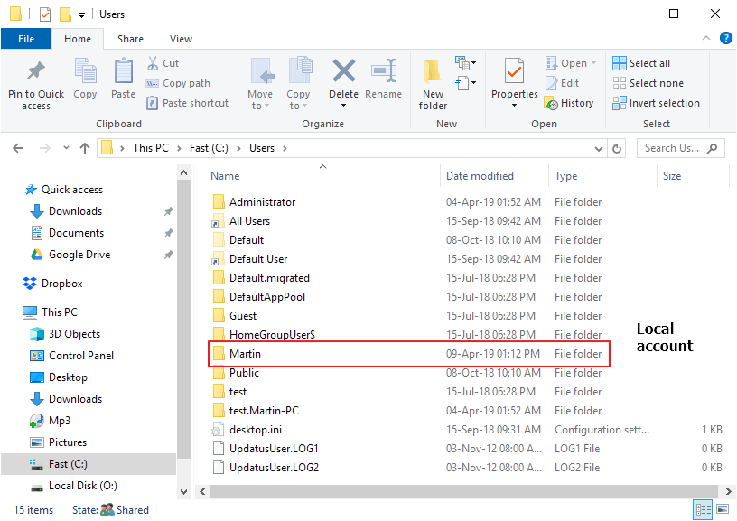 Set up a local account if you want a custom user folder name windows-10-user-folder.name_.png