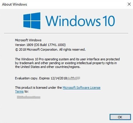 New build confirms Redstone 5 update is Windows 10 version 1809 Windows-10-v1809.jpg