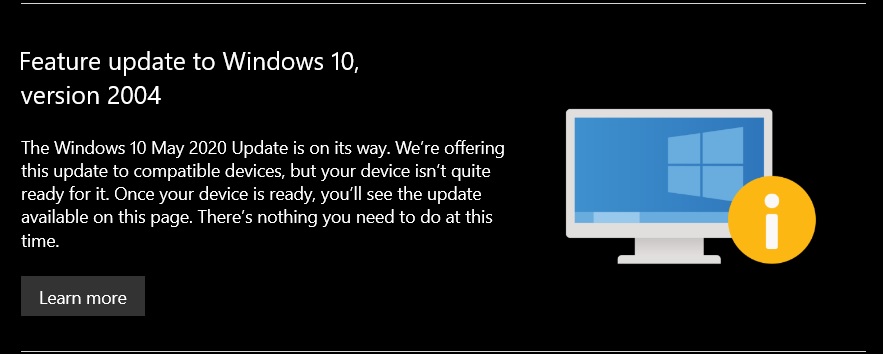 Microsoft to fix one of the worst things about Windows 10 Windows-10-version-2004-warning.jpg