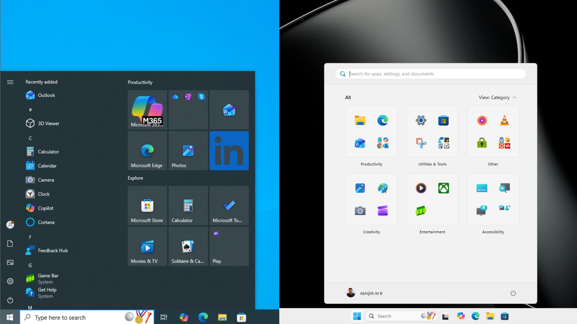 Sorry Microsoft, Windows 10 taskbar is still better than Windows 11, and here’s why Windows-10-vs-Windows-11-Start-menu.jpg