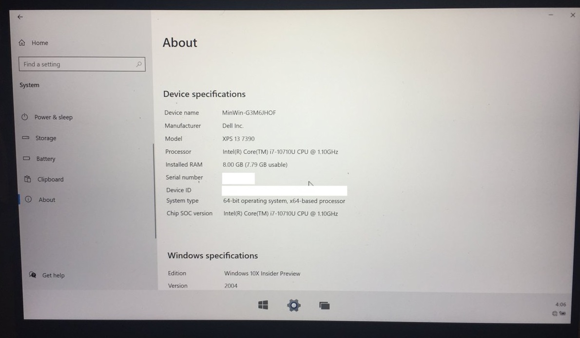 Here’s a look at Windows 10 X running on a laptop Windows-10X-about-page.jpg