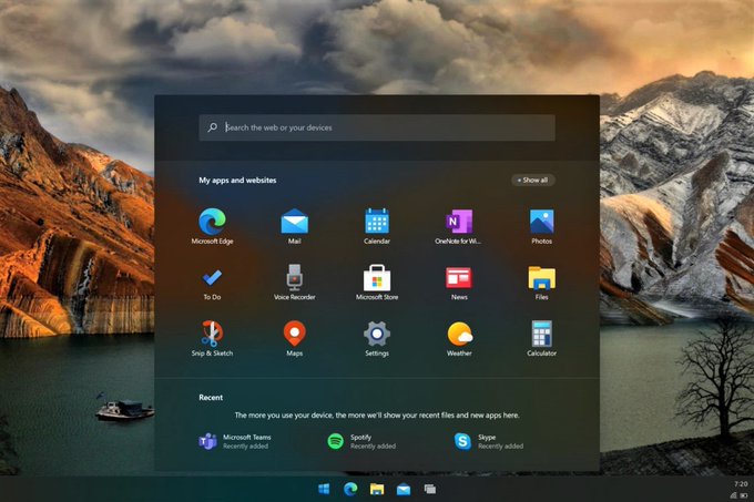 First screenshot and video of Windows 10X for single-screen devices leaked windows-10x-interface.jpg