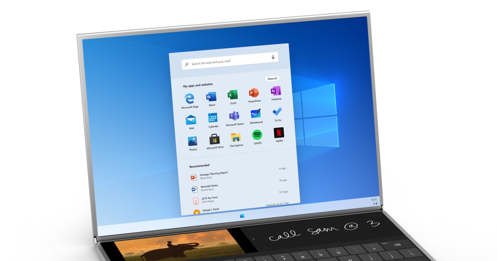 Windows 10X: Here are the best new features and improvements Windows-10X-Start-Menu.jpg