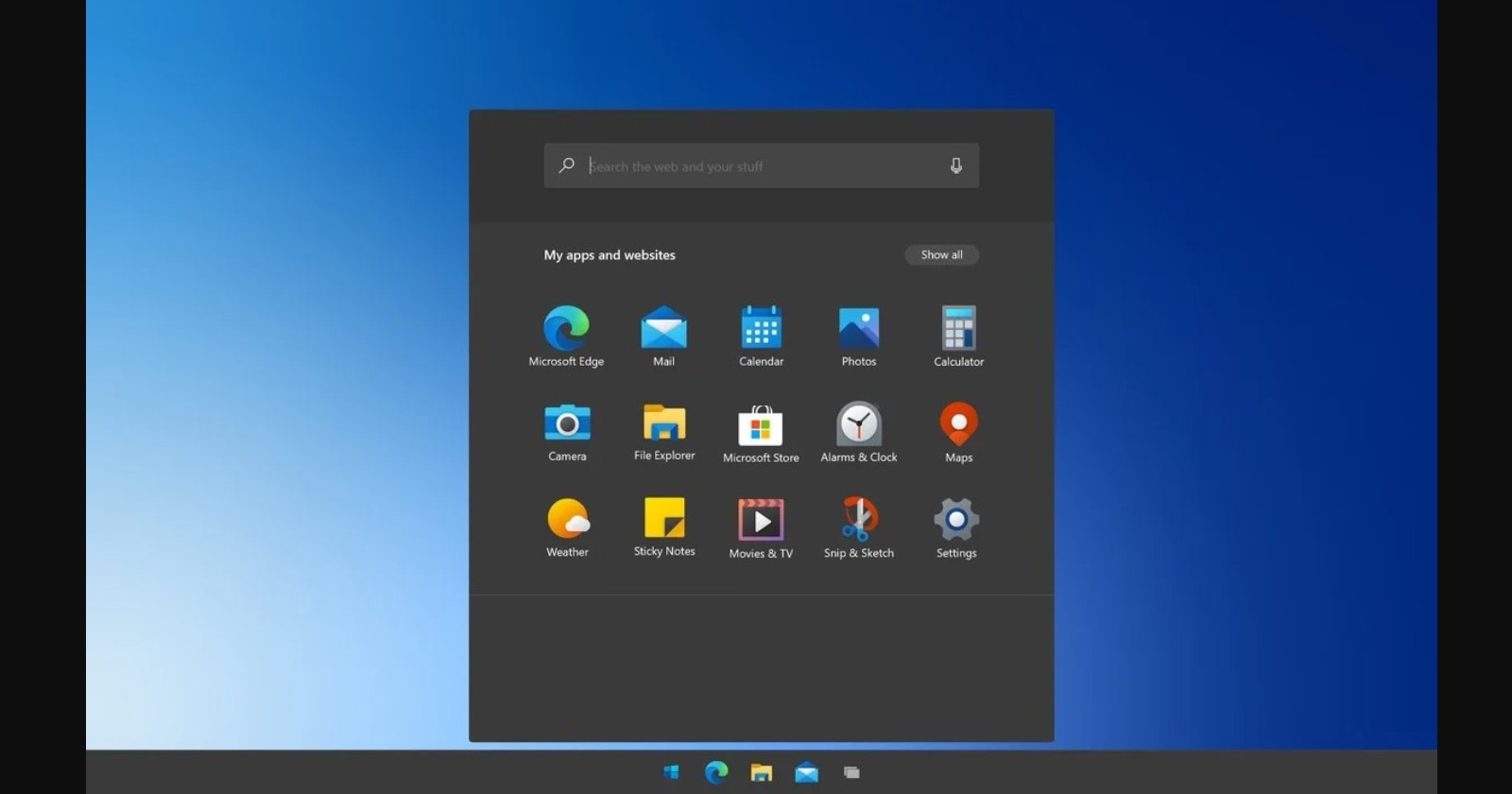 Microsoft finalizes Windows 10X update ahead of Spring 2021 launch Windows-10X-Start-screen.jpg