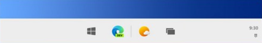Big changes could be coming as Microsoft prepares Windows 10X Windows-10X-taskbar.jpg
