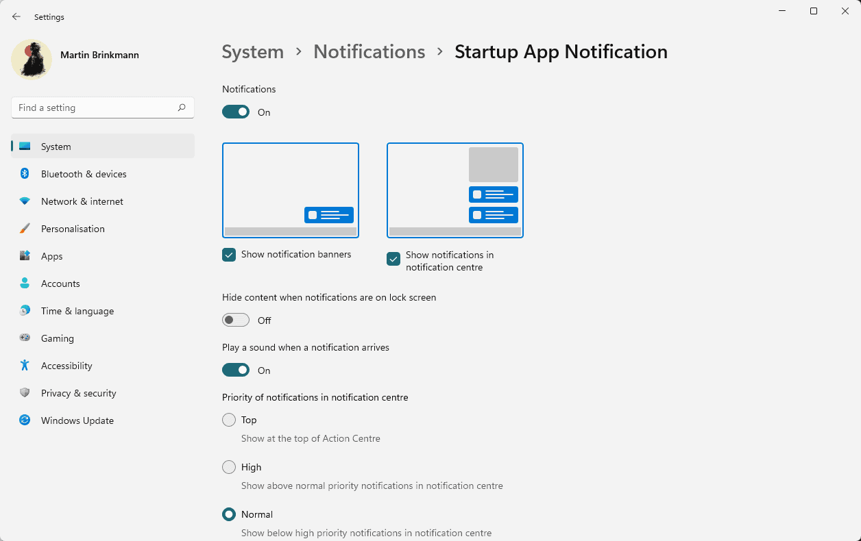 How to enable startup app notifications on Windows 11 windows-11-autostart-notifications.png