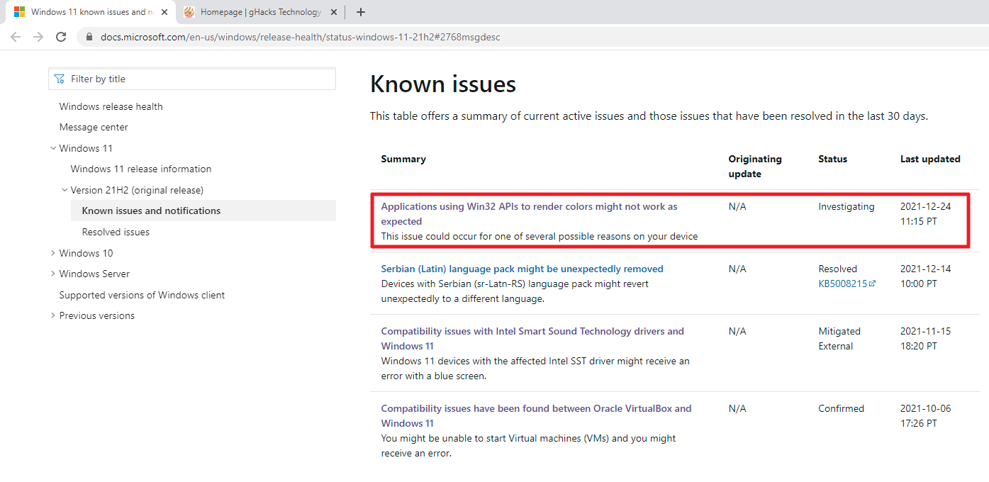 Microsoft confirms new Windows 11 issue: some Apps may render Colors Incorrectly windows-11-color-rendering-issue.png