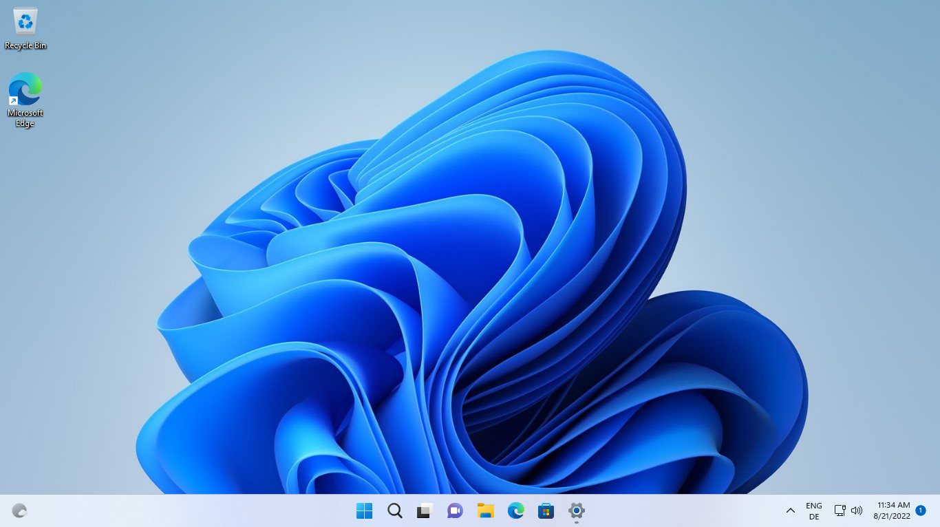 Windows 11 version 22H2: taskbar changes windows-11-desktop-with-taskbar.png
