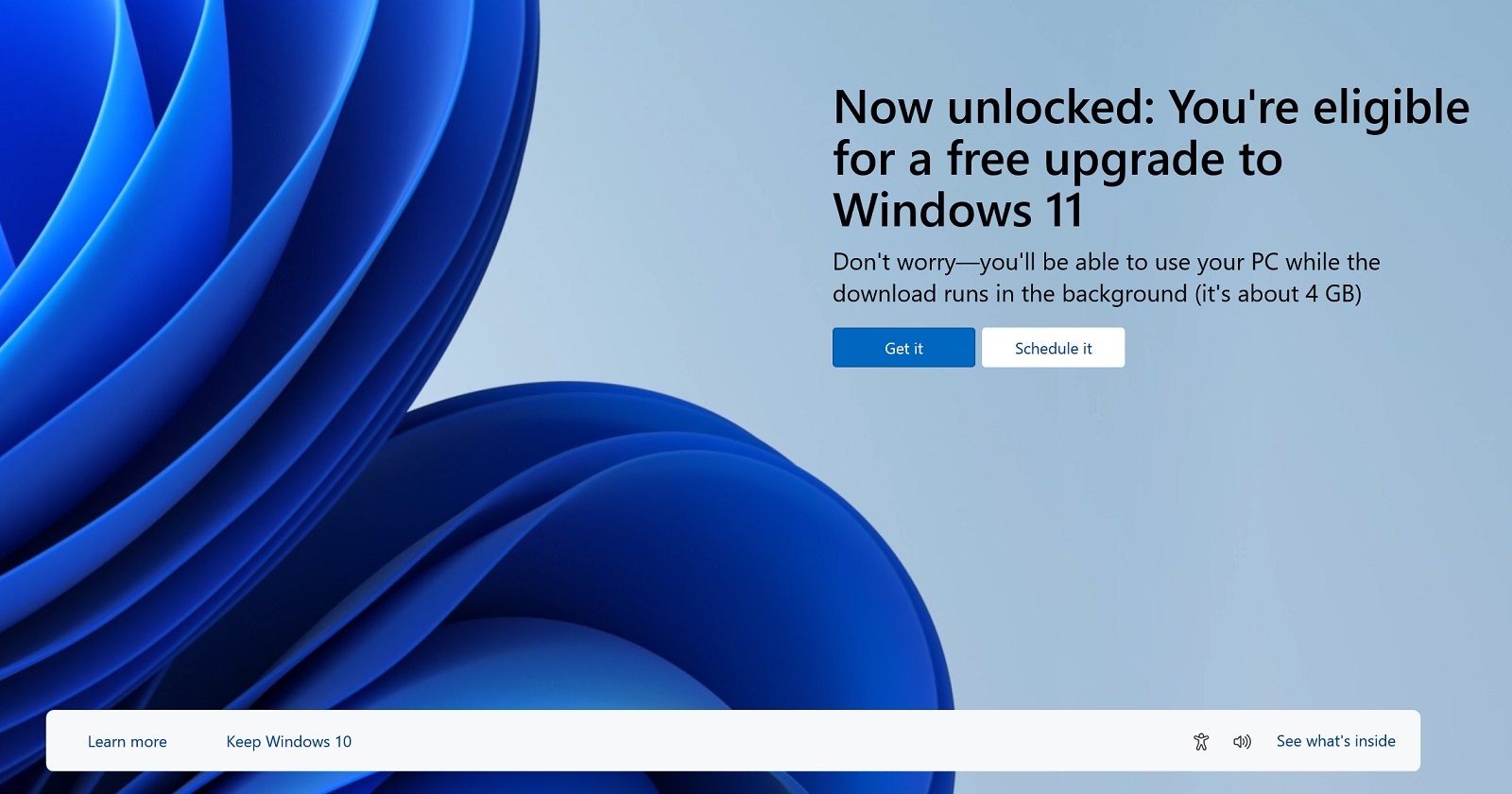 Windows 10 is comfortably ahead of Windows 11, gaining nearly 1% market share Windows-11-free-upgrade-offer-on-Windows-10.jpg