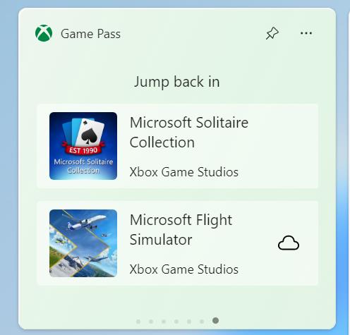 Windows 11 Insider Preview Build 25201 brings an expanded view to the widgets board Windows-11-Game-Pass-Widget-activity.jpg