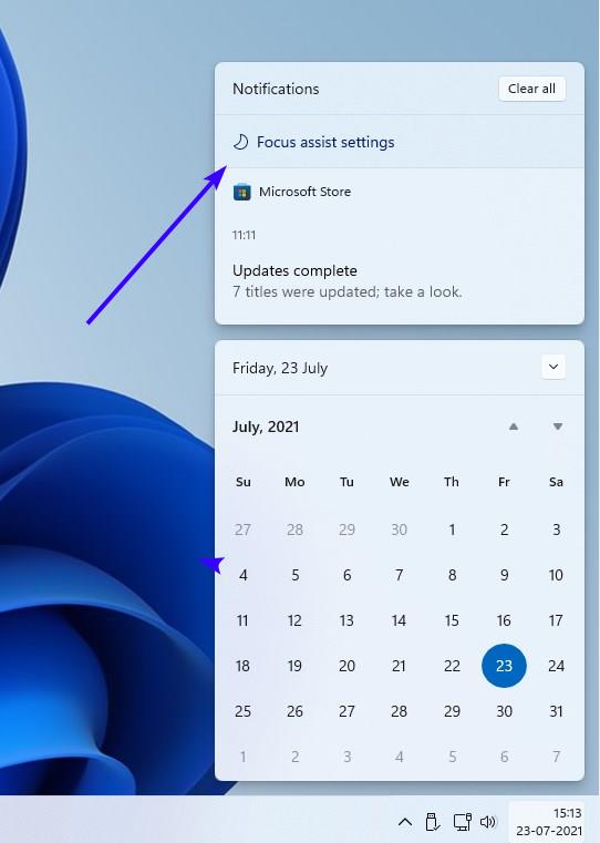 Windows 11 Insider Preview Build 22000.100 rolls out with some new animations and fixes Windows-11-Insider-Preview-Build-22000.100-Focus-Assist-Settings-in-Notification-Center.jpg