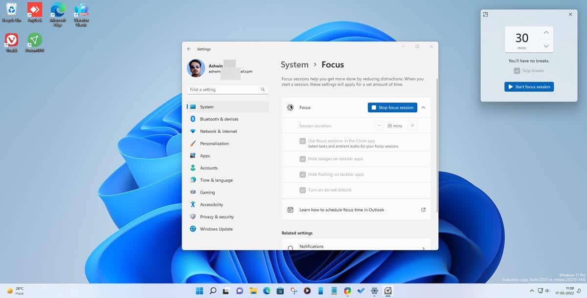 Windows 11 Insider Preview Build 22557 brings Drag and Drop on Taskbar, Start Menu Folders... Windows-11-Insider-Preview-Build-22557-Do-Not-Disturb-2.jpg