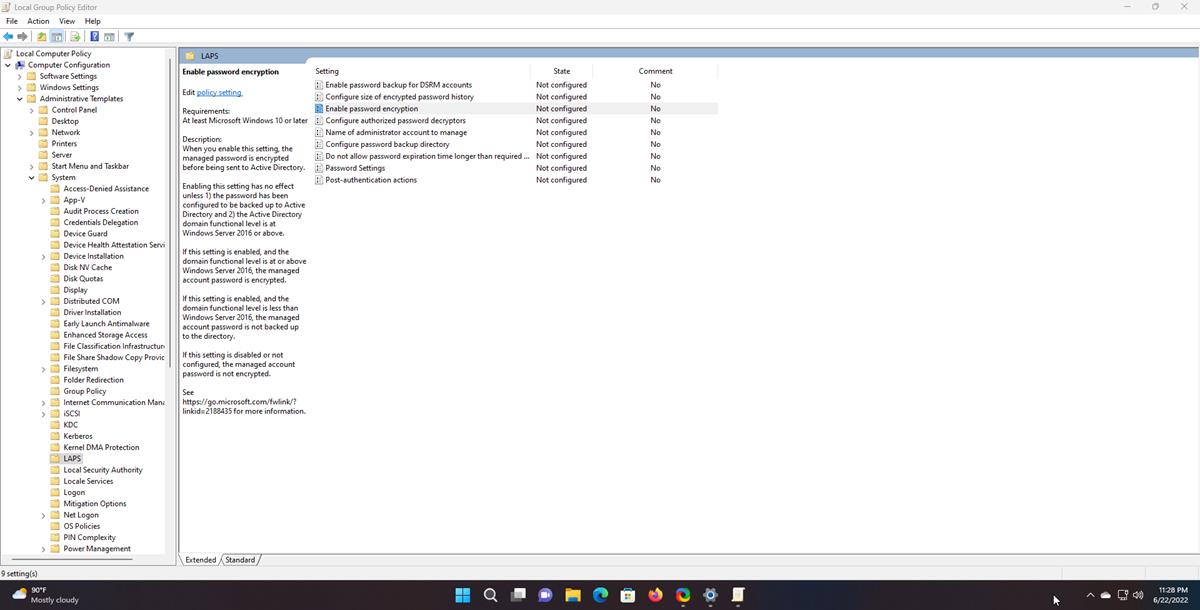 Windows 11 Insider Preview Build 25145 adds OneDrive management to the Settings app Windows-11-Insider-Preview-Build-25145-LAPS.jpg