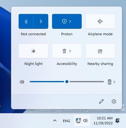 Windows 11 Insider Preview Build 25252 adds a VPN status indicator on the system tray Windows-11-Insider-Preview-Build-25252-VPN-status-indicator-connected.jpg