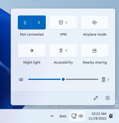 Windows 11 Insider Preview Build 25252 adds a VPN status indicator on the system tray Windows-11-Insider-Preview-Build-25252-VPN-status-indicator-not-connected.jpg