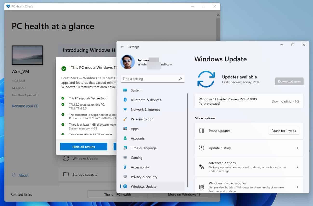 How to fix "the processor needs to have two or more cores to run Windows 11" issue in... Windows-11-insider-preview-program-in-virtual-machine.jpg