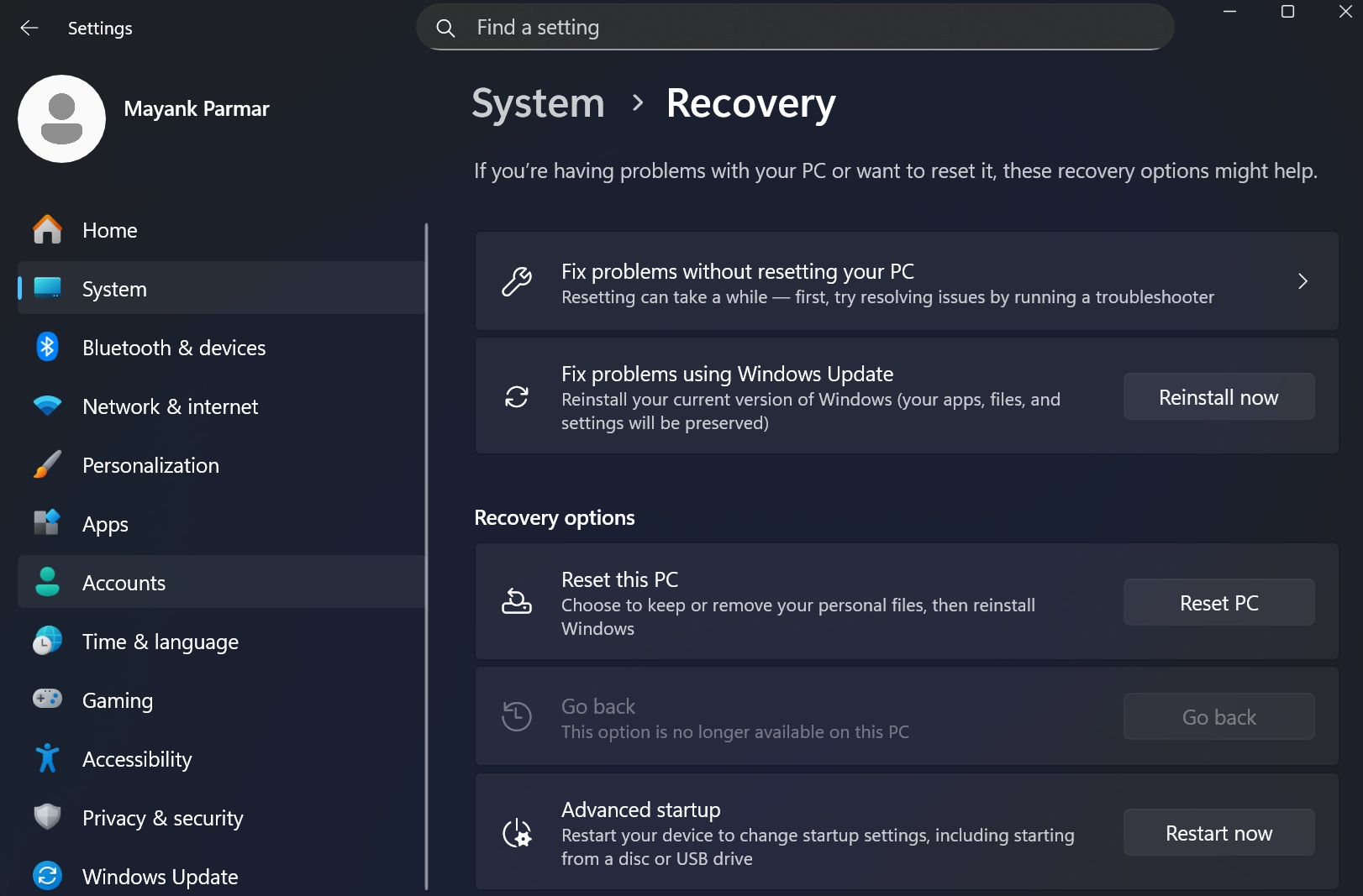Microsoft releases Windows 11 KB5066189 (23H2), Windows 10 KB5066188 with Recovery fixes Windows-11-KB5063875-Reset-Recovery.jpg